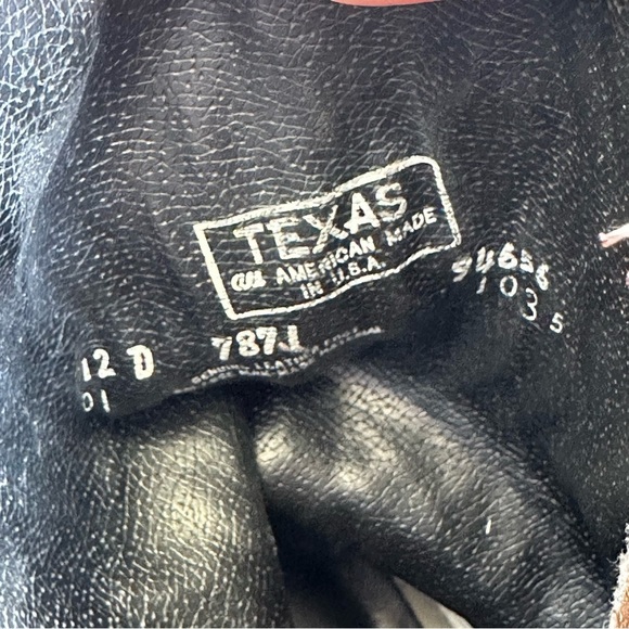 Texas Boot Company Brown Leather Western Boots Men’s Size 12 D - Picture 6 of 11